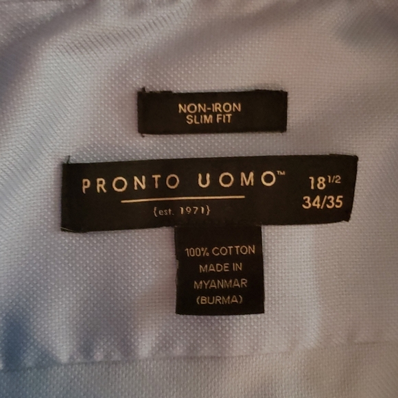 Men's Long Sleeve Dress Shirt - Picture 3 of 3